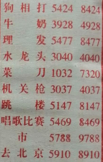 梦兆图