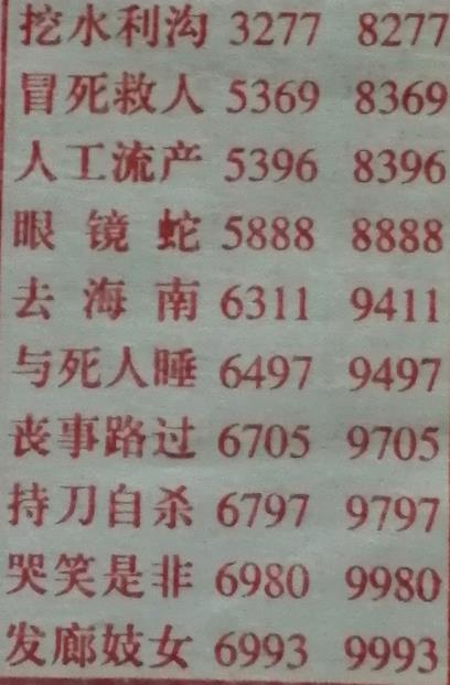 梦兆图
